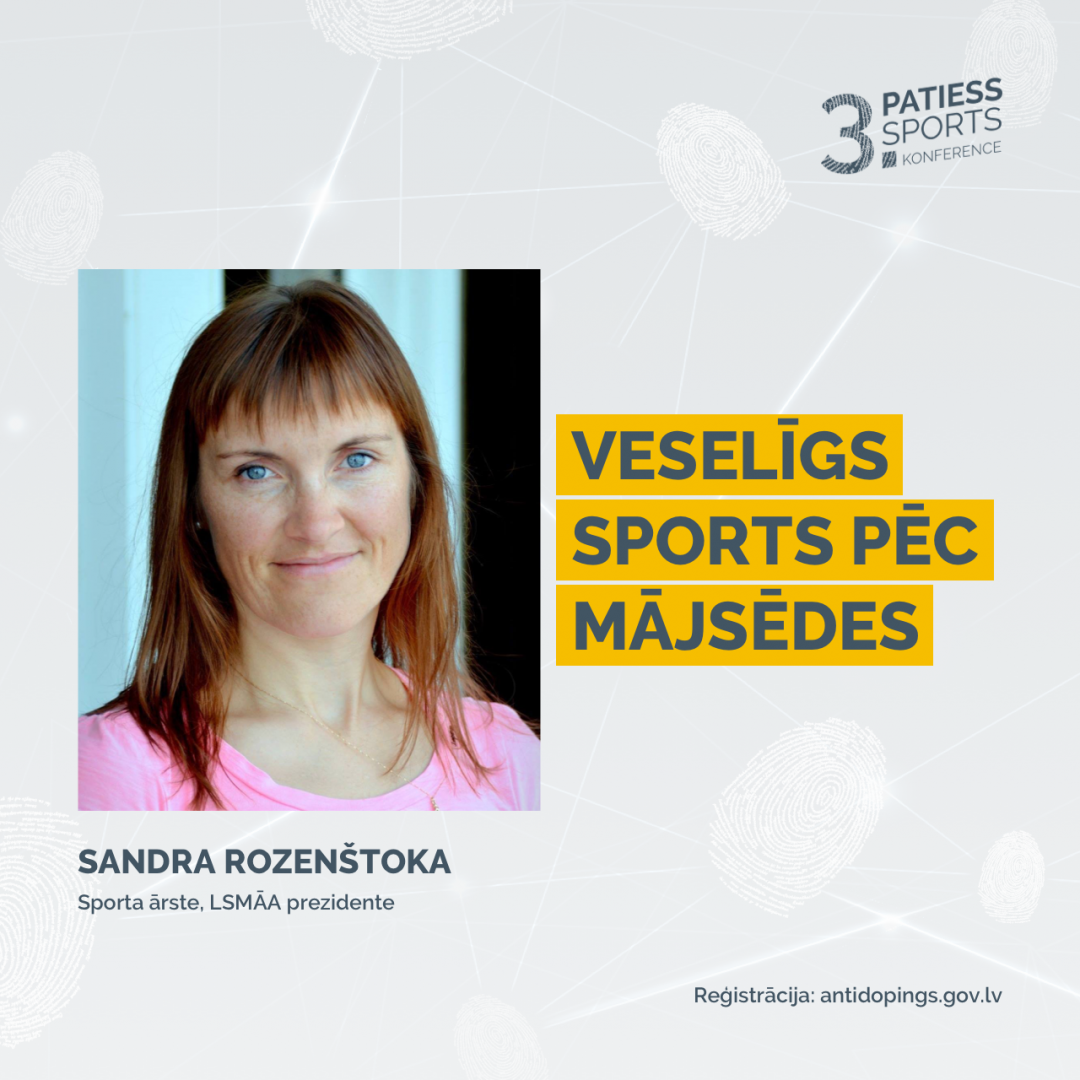 3. Patiess Sports konference Sandra Rozenštoka